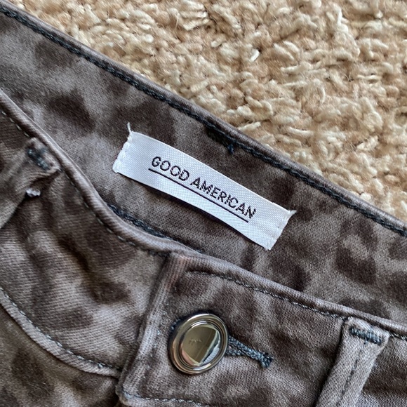 Good American “Good Legs” Leopard Print - Picture 2 of 4